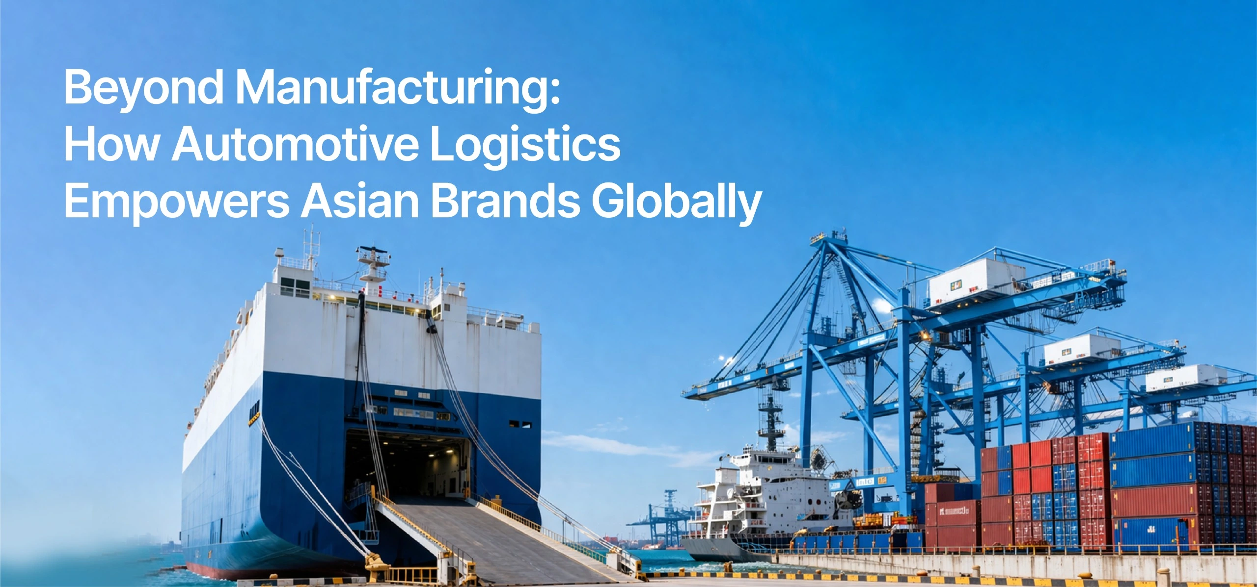 How Automotive Logistics Drives Asian Brand Growth